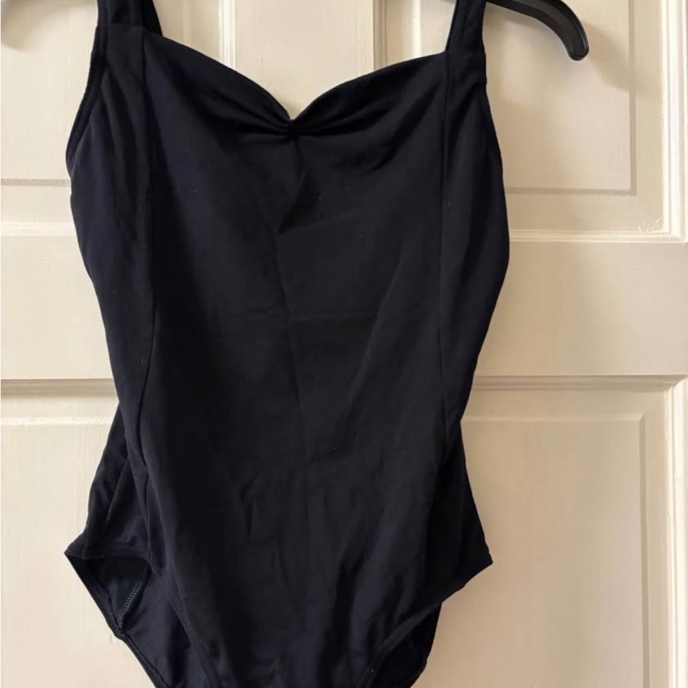 Lot of 4 Women’s black ballet leotards
